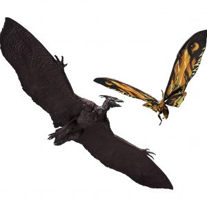 2019 Set Godzilla King of The Monsters Model Toy Decoration Mosla Raton Set