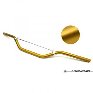 Universal 7/8" 22mm Aluminium Motorcycle Handlebar for Yamaha Suzuki  Gold