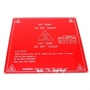 RepRap 3D Printer PCB Heatbed MK2B Heat Bed Hot Plate for Prusa Mendel 12V 24V MB2B