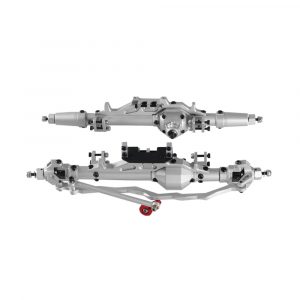 1/10 RC Car Bridge Aluminum Alloy Axle for RR10 WRAITH 90018 90045 RR10 90048 90053 Stunt Car Accessory Silver