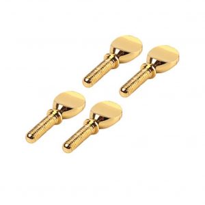 4pcs Gold Clip Screw for Alto Saxophone Mouthpiece Ligature Musical Instrument Accessories Gold