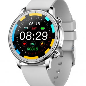 Smart Bracelet IP67 Waterproof Screen heart rate Monitor Pedometer Smart Wristband Sport smart watch gray