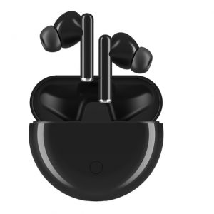 Wireless Earphones TWS Bluetooth V5.0 Stereo Noise Cancelling Mini Earbuds black