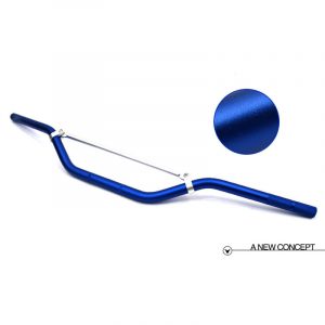 Universal 7/8" 22mm Aluminium Motorcycle Handlebar for Yamaha Suzuki  blue