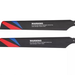 XK K130 RC Helicopter Parts Carbon Fiber Main Blade 4.01.K130.0003.001 4 pairs