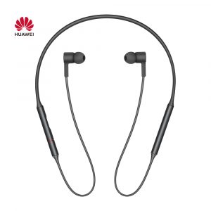 Huawei FreeLace Sport Earphone Bluetooth Wireless Headset Memory Cable Metal Cavity IPX5 Fast Charging black