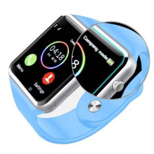 Smart Wrist Watch Bluetooth GSM Phone for Android Samsung iPhone  blue