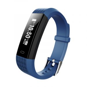 ZY68 Smart Bracelet Bluetooth IP67 Waterproof Heart Rate Sleep Monitoring Pedometer Fitness Tracker Sport Wristband blue