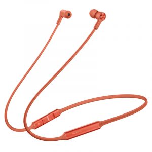 Huawei FreeLace Sport Earphone Bluetooth Wireless Headset Memory Cable Metal Cavity IPX5 Fast Charging Orange