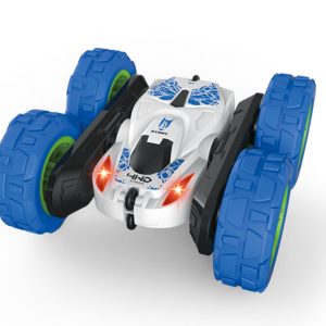 2.4G 4CH Stunt RC Car Drift Deformation Rock Crawler 360 Degree Flip Kid Toy Gift white