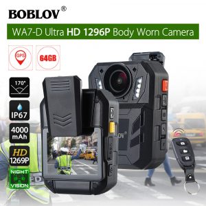 BOBLOV WA7-D HD 1296P 2.0" Body Worn Camera Recorder with Infrared Night Vision AU plug