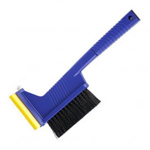 2 in 1 Car Snow Shovel Tool Multi-functional Ice Scraper for Winter blue