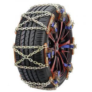 Universal Anti-slip Car Snow Mud Chain Wheel Tyre Tire Steel Emergency Anti Skid Snow Chains Snow chain one loaded / 7288