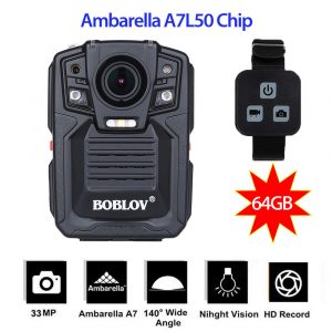 HD66-02 64G WiFi Camera HD 1296P Recorder Video Shoulder Strap Work Recorder Camera Standard Edition (64G)