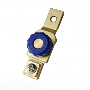 Battery Master Disconnect Cut Off Switch 6V 12V 24V Negative Post Marine Boat Car Rv Vehicles Winter Battery Saver Blue cover
