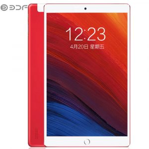 BDF 10.1 inch Tablet Computer MTK 6580 3G / 4G Call Tablet PC Android 7.0 5000mAh Battery red_With keyboard-European