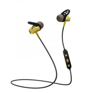 Wireless Stereo Headphone Bluetooth Earphone Neckband Sports Earphone Auriculare CSR Bluetooth for All Phone Gold