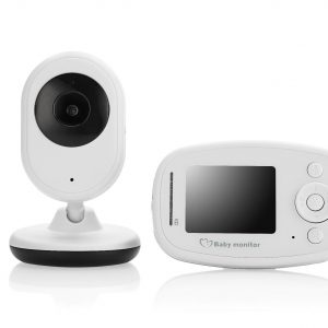 SP820 Wireless Baby Surveillance Camera Digital Caregiver Supports Intercom Room Temperature Display Lullaby Singing UK Plug