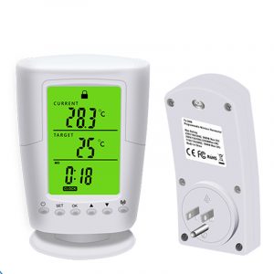 Multifunctional Wireless Thermostat Socket LCD Temperature Control Socket U.S. regulations