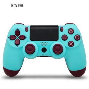 Wireless Controller Bluetooth 4.0 Dual Shock Joystick Gamepads for PlayStation 4 light blue