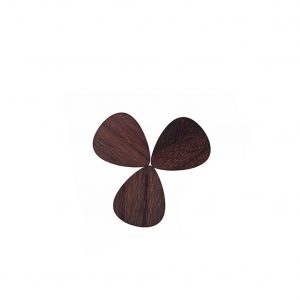 3pcs/set Timber Tones Wood Guitar Pick / Plectrum Instrument Accessories rosewood