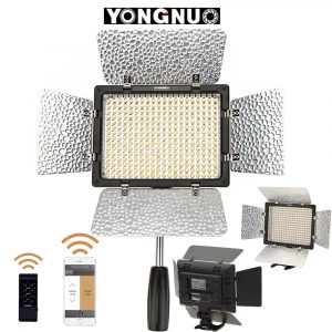 Yongnuo YN300 III 3200k-5500K CRI95 Photography Light Camera Photo LED Video Light with IR Remote for Canon Nikon US plug
