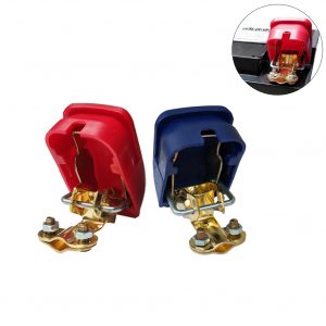 Car Battery Terminals Connector Switch Clamps Quick Release Positive and Negative Connection Terminal Red blue
