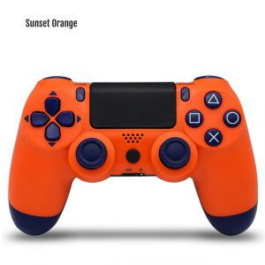 Wireless Controller Bluetooth 4.0 Dual Shock Joystick Gamepads for PlayStation 4 Orange