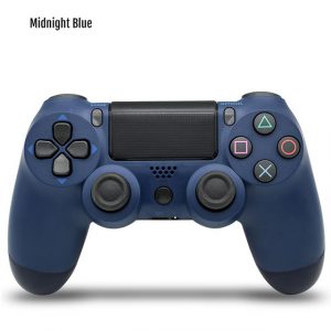 Wireless Controller Bluetooth 4.0 Dual Shock Joystick Gamepads for PlayStation 4 Midnight blue
