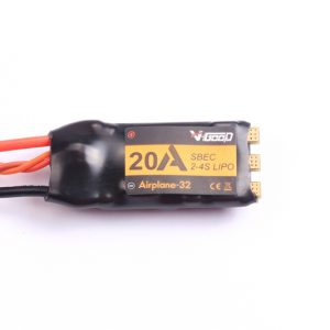 VGOOD 20A 2-4S 32-Bit Brushless ESC With 4A SBEC for Fixed Wing RC Airplane   ACP011