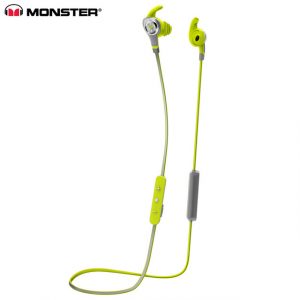 Original  Isport Intensity In-ear Earphones Sweatproof Wireless Bluetooth Headset With MIC Bass Stereo Remote Control Sports Headphone green