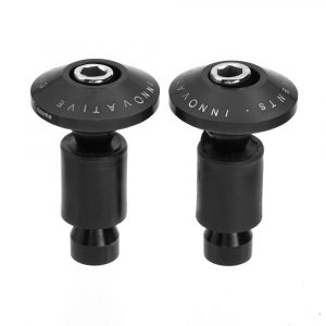 7/8'' 22mm Handlebar Grips Motorcycle Dirt Bike Handle Bar End Cap Plugs Slider black