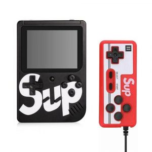 Handheld Game Console Portable Gameboy Box Arcade Classic Video Game Handle Retro Design Black