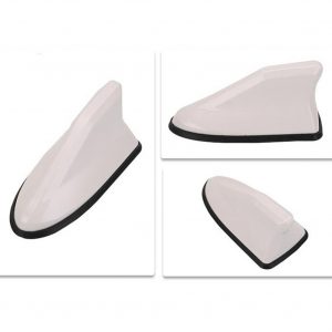 Universal Shark Fin Replacement Signal Receiver Antenna (Punch Free)  pearl white