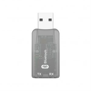 Universal USB Bluetooth 5.0 TV Computer Wireless Audio Receiver Transmitter Adapter Transparent