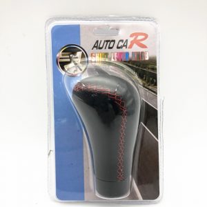 Universal Car Shift Head Modified Foreskin Manual TransmissionShift Handball All black and red lines
