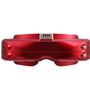 SKYZONE SKY04X OLED 5.8GHz 48CH Steadyview Receiver 1280X960 OLED Display FPV Goggles Support DVR With Head Tracker Fan For RC Racing Drone red