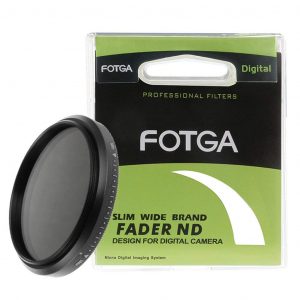 Slim Fader Variable ND Filter Adjustable Neutral Density ND2 to ND400 49mm
