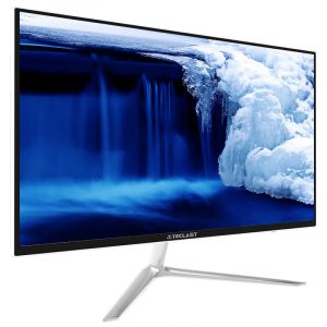X22 Air V2 White 21.5 inch Computer Intel Quad Core J3160 128G SSD 4G DDR3 RAM Memory Smart TV Silver_EU Plug