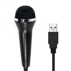 PS4PS3WII Wired Microphone with USB Port for PC/PS2 for XBOXONE/360 black