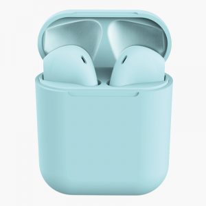 TWS Bluetooth Earphone 5.0 Wireless Headphones Sport Earbuds Headset with Mic for iPhone Xiaomi  blue