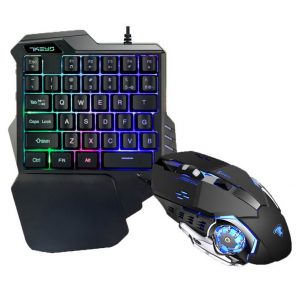 PUBG Mobile Gamepad Controller Gaming Keyboard Mouse Converter for Apple Android Phone G30 keyboard + G3 gaming mouse