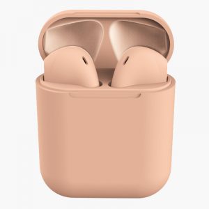 TWS Bluetooth Earphone 5.0 Wireless Headphones Sport Earbuds Headset with Mic for iPhone Xiaomi  Pink