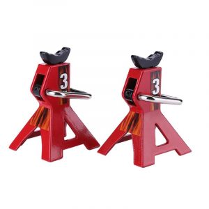 1/10 RC Cars Metal Jack Stands Repairing Tool 2pcs/set RC Crawler Climbing Car Repair Tools Diecasts Vehicles Model Parts Accessery 3 tons