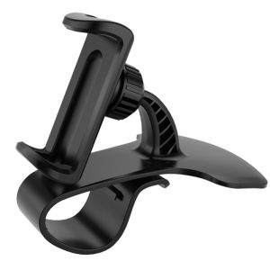 Universal Clip Fold Mobile Phone Stands for iphone HUD Type Clip On Car Dashboard Mount GPS Cell Phone Holder Bracket Stand black