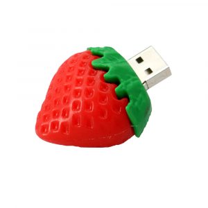 Lovely Red Strawberries Design U Disk L25 High Speed Memory Stick  red_32G
