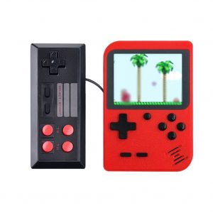 Game Console Retro Designed Handheld Classic PSP Double Players Built-in 500 Games Red