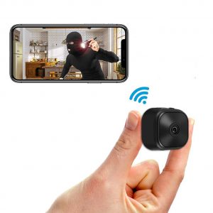 Mini Camera 1920*1080P WIFI High Definition Night Vision Cloud Storage Monitoring Sports Camera black