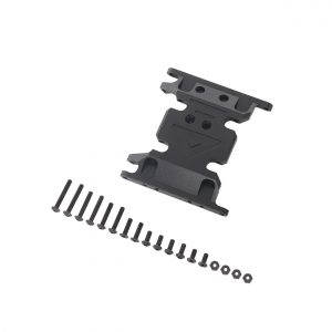 1/10 CNC Alloy Gear Box Mount Holder for 1/10 Rc Crawlers Axial SCX10 D90 D110 black