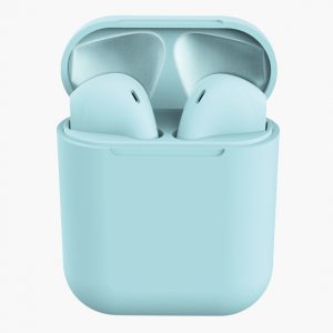 Inpods12 TWS Wireless Bluetooth Headphone Earphones Headsets Super Bass Sound Earbuds with Mic for iOS Android PK i10 tws i30 blue